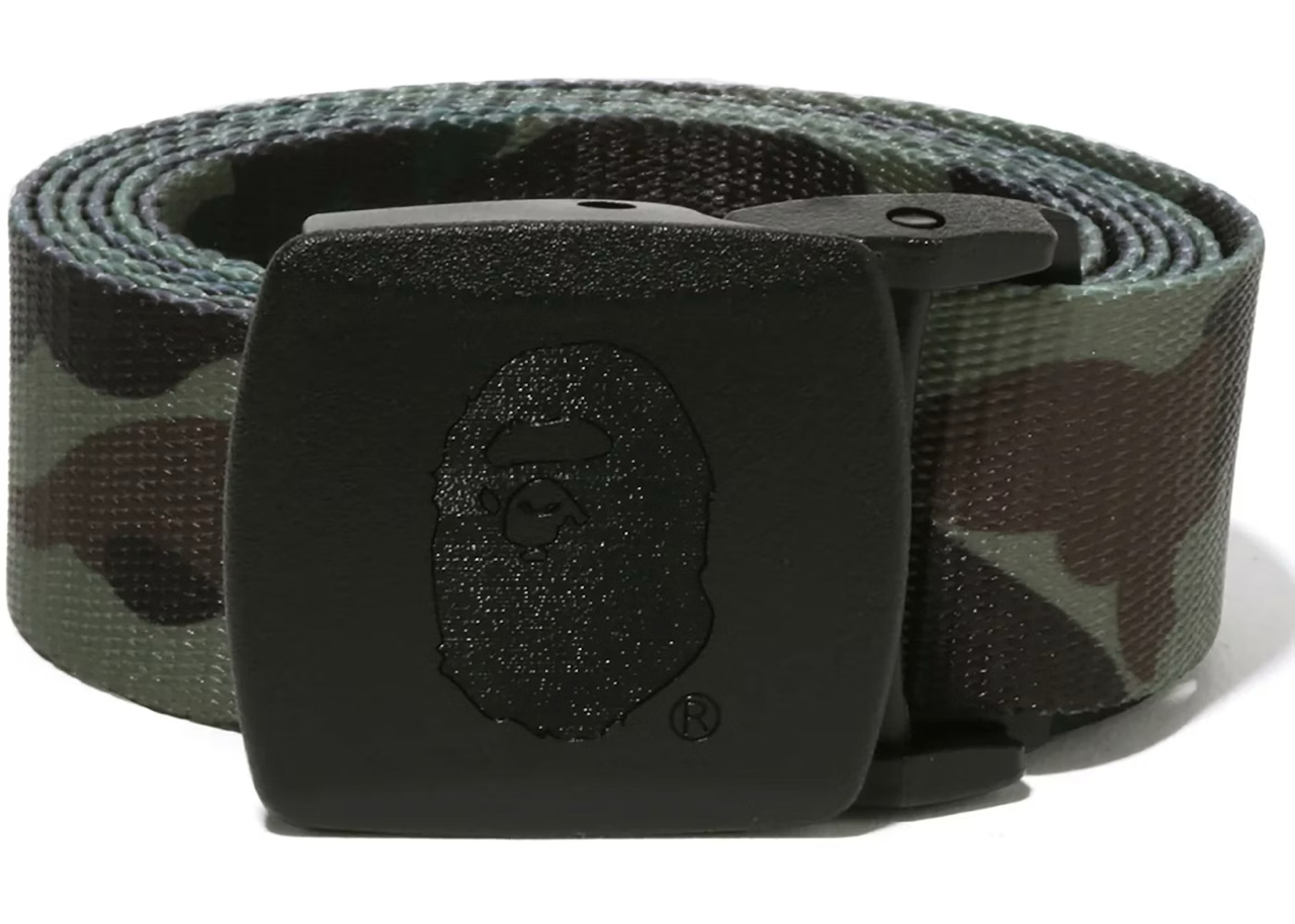 BAPE 1st Camo GI Belt 'Green'