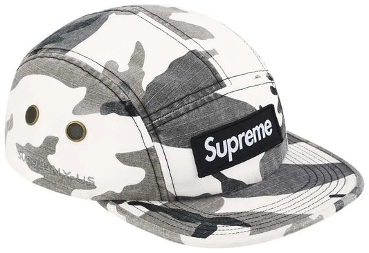 Supreme Military Camp Cap 'Snow Camo' FW25