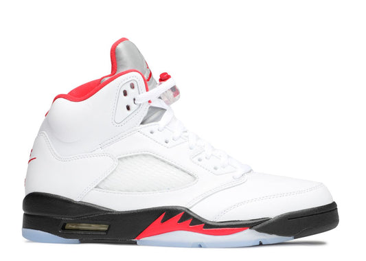 Air Jordan 5 'Fire Red Silver Tongue' 2020