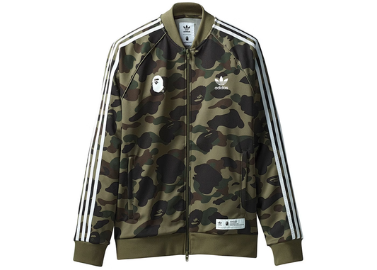 Bape x Adidas Adicolour Track Top 'Olive Cargo'