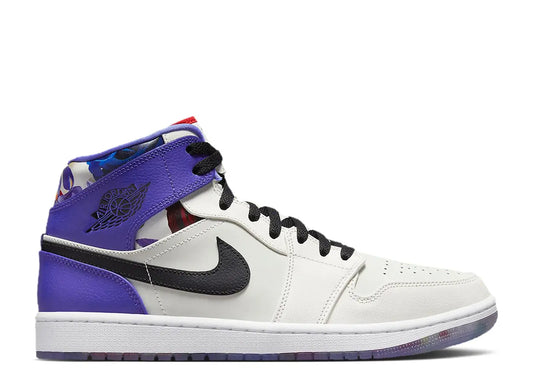 Air Jordan 1 Mid 'Valentines Day Flower'