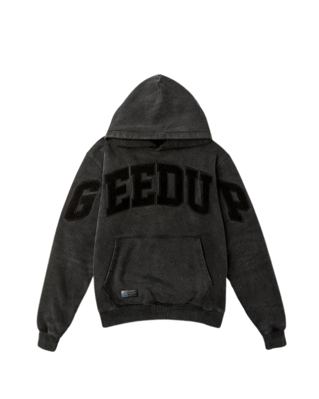 Geedup Team Logo Hoodie 'Vintage Washed Black'