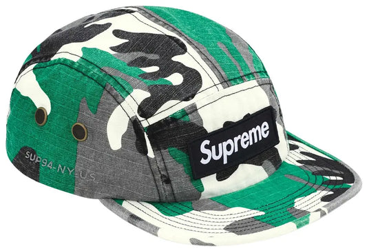 Supreme Military Camp Cap 'Green Camo' FW25