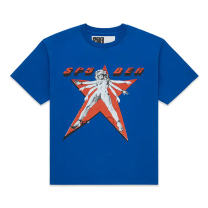 Sp5der Star Girl Tee 'Blue'