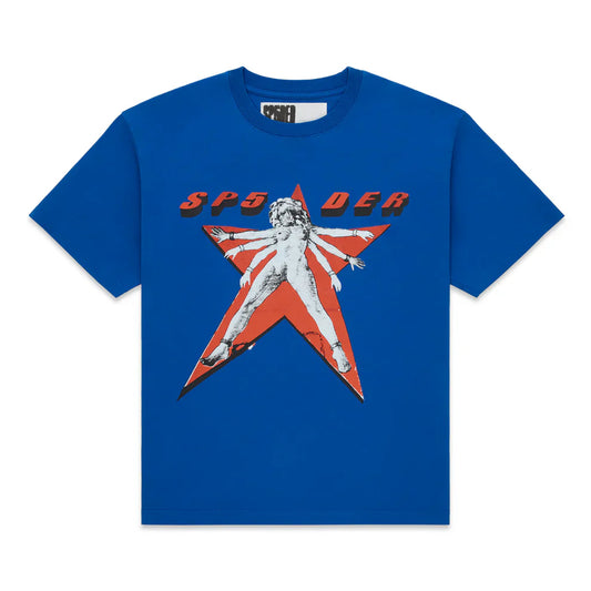 Sp5der Star Girl Tee 'Blue'