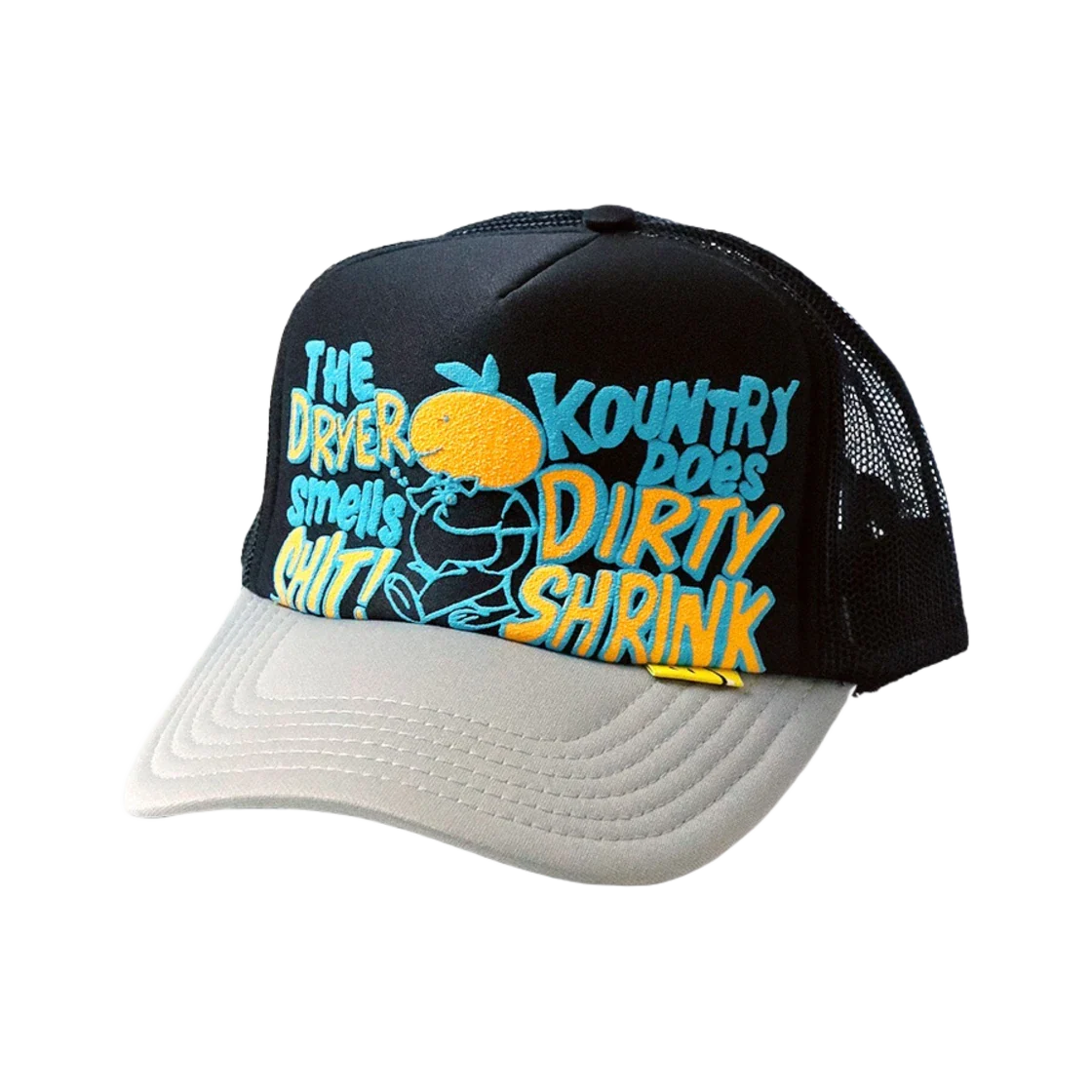 Kapital Kountry Dirty Shrink Truck Cap 'Black Grey'