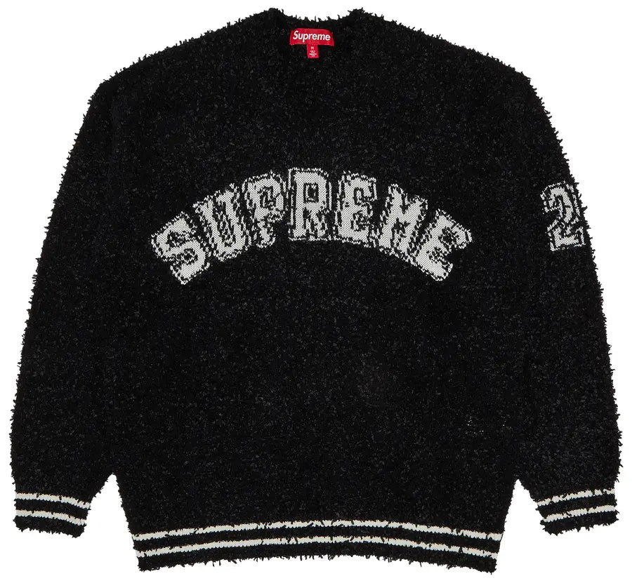Supreme Textured Arc Sweater 'Black'
