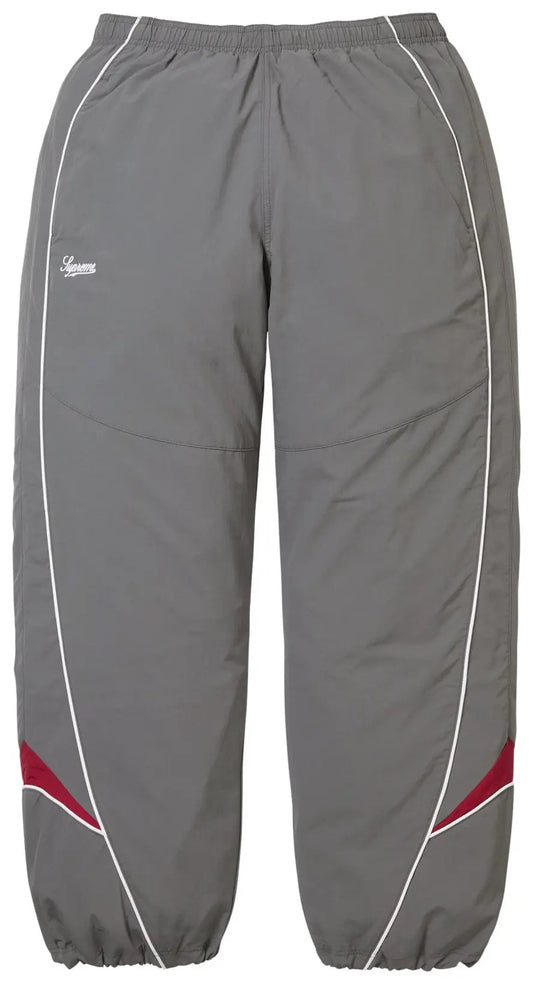 Supreme Contrast Piping Track Pant 'Grey'