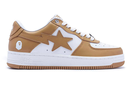 A Bathing Ape Bapesta 'White Beige'