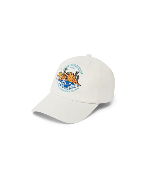 Casablanca Oasis Baseball Cap 'White'