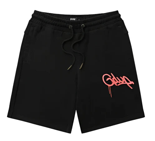 Geedup Handstyle EMB Shorts 'Black Peach'