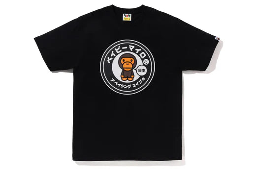 Bape Japan Baby Milo #1 Tee 'Black'