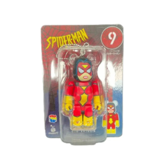 Medicom #9 Spider Woman 100% Bearbrick Marvel Keychain