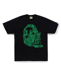 Bape Store Shibuya Ape Exclusive Tee 'Black Green'