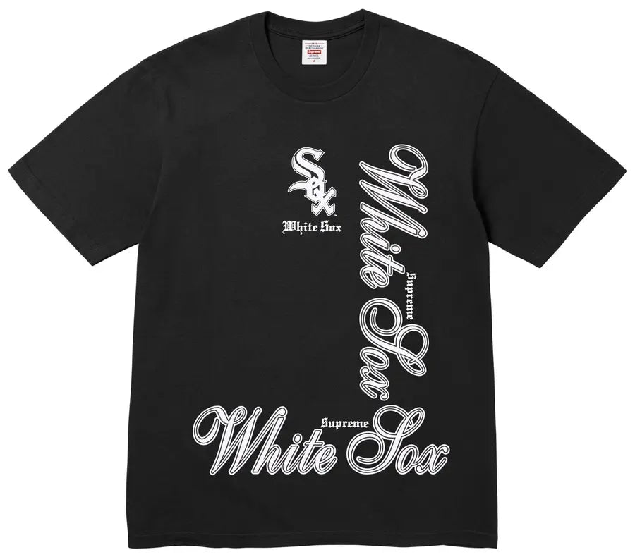 Supreme x MLB Teams SOX Tee 'Black'