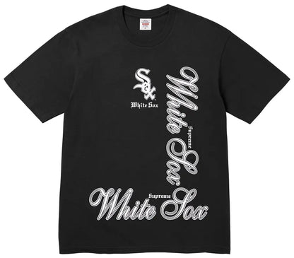 Supreme x MLB Teams SOX Tee 'Black'