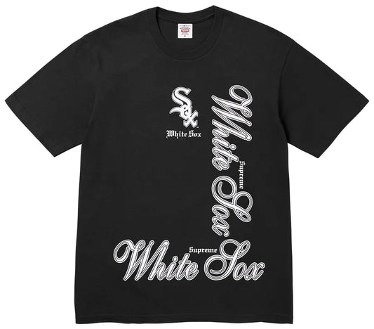 Supreme x MLB Teams SOX Tee 'Black'