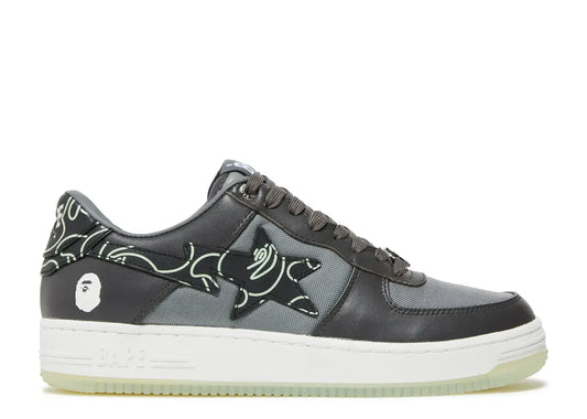 A Bathing Ape Bape Sta 'Text Code Camo Charcoal'