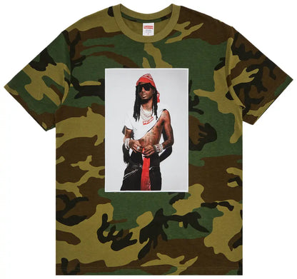 Supreme x Playboi Carti Tee 'Woodland Camo'