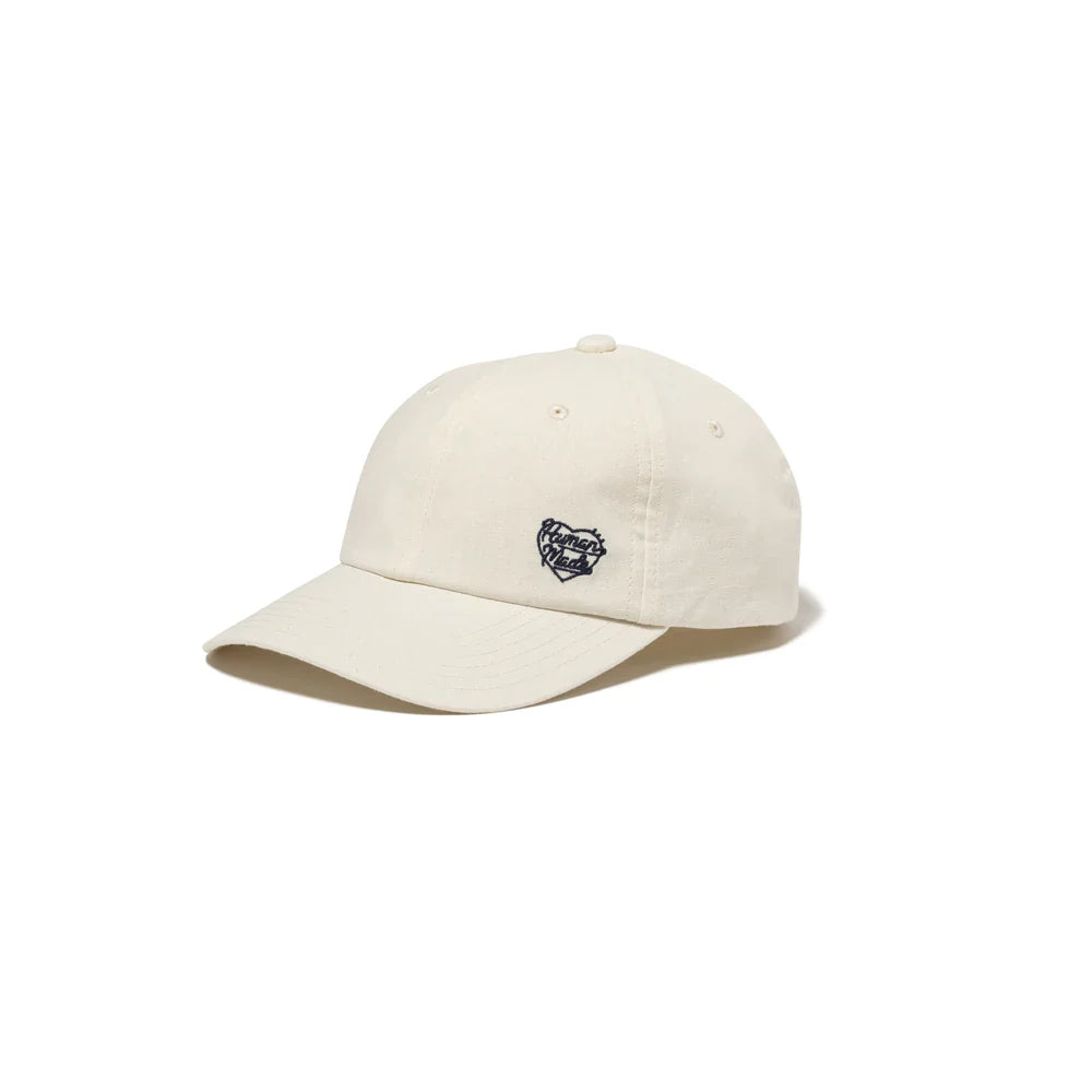 Human Made 6 Panel Linen Cap 'White'