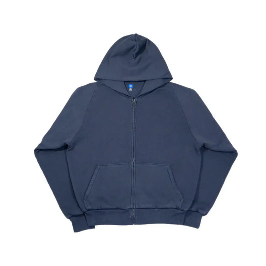 Yeezy x Gap Zip Up Exclusive Hoodie 'Navy'