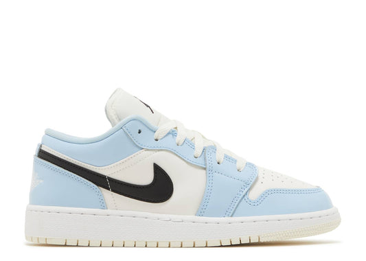 Air Jordan 1 Low 'Ice Blue Black' (GS)