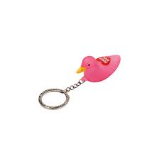 Human Made Duck PVC Keychain 'Pink'