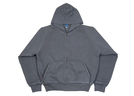 Yeezy x Gap Zip Up Exclusive Hoodie 'Dark Grey'