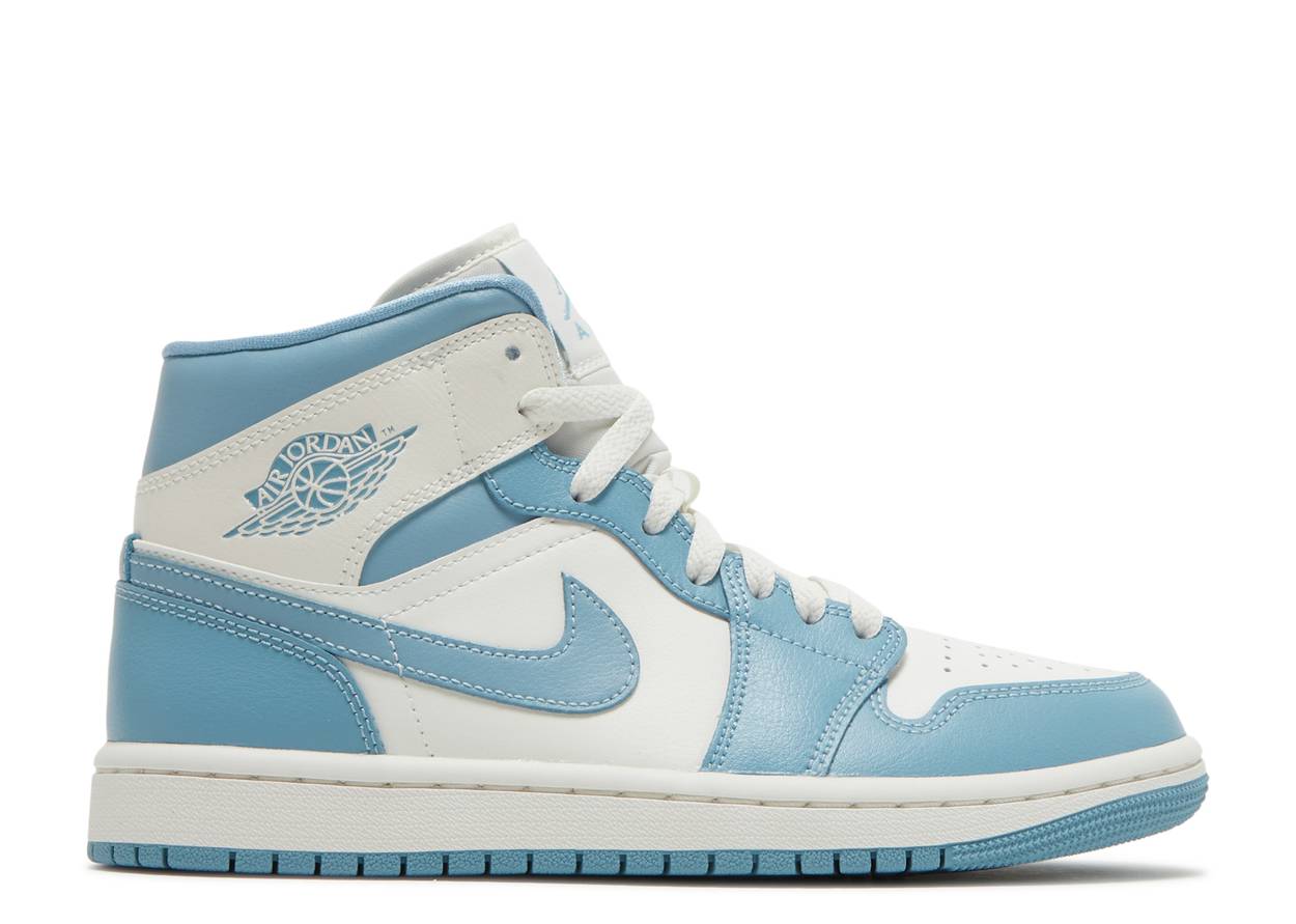 Air Jordan 1 Mid 'UNC' (2022) (WMNS)