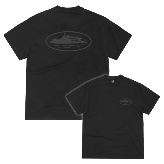 Corteiz OG Island Tee Reflective 'Triple Black'