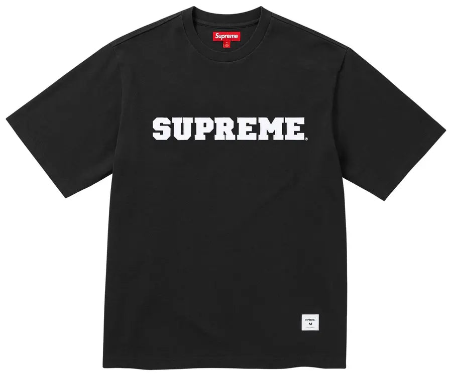 Supreme Collegiate Appliqué S/S Tee 'Black'