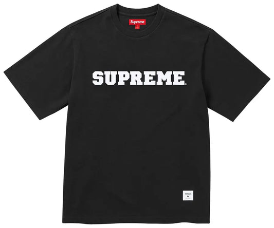 Supreme Collegiate Appliqué S/S Tee 'Black'