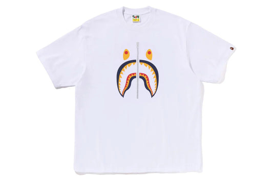 Bape Shark United States Tee 'White'