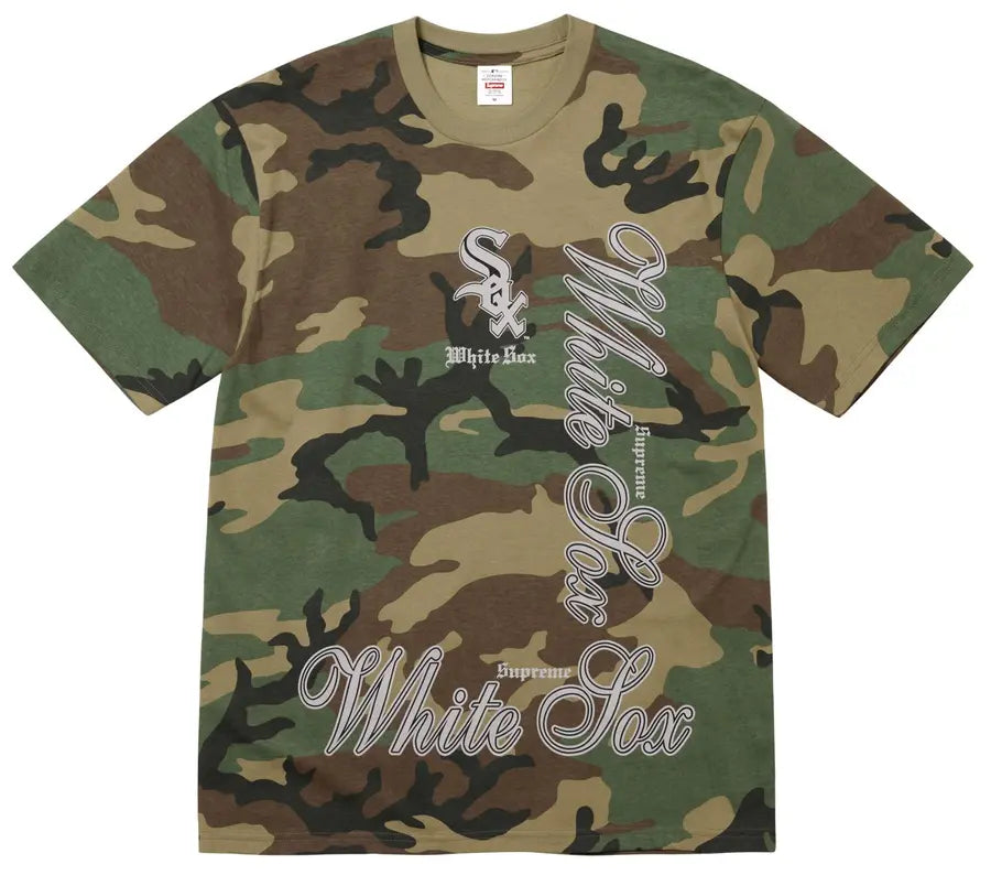 Supreme x MLB Teams SOX Tee 'Camo'