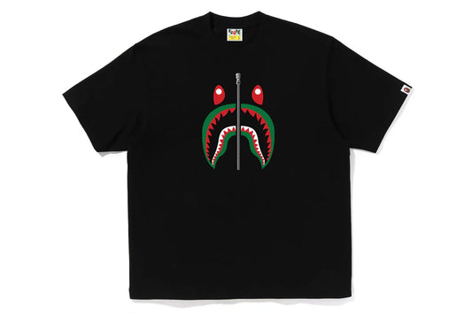 Bape Shark Italy Tee 'Black'