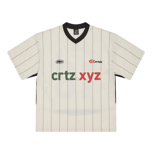 Corteiz Website Football Jersey 'Cream'