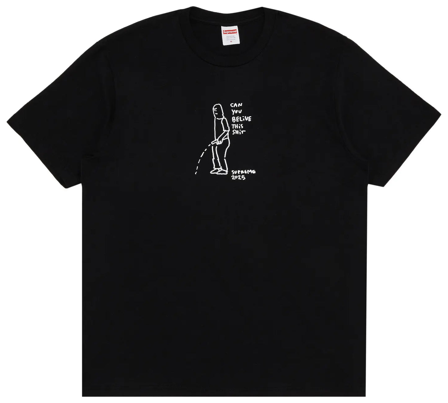 Supreme Piss Tee 'Black'