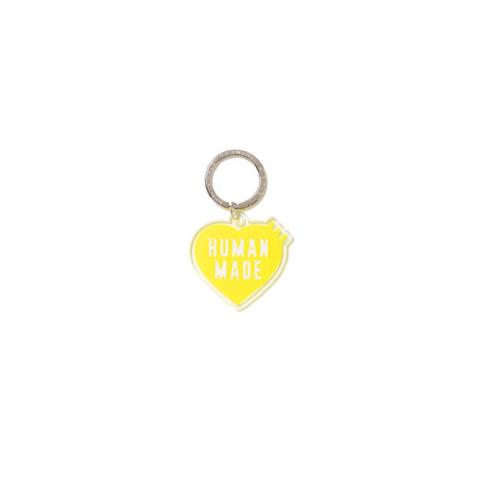 Human Made Heart Keychain 'Yellow'