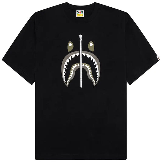 Bape Shark #2 Relaxed Fit Tee 'Black'
