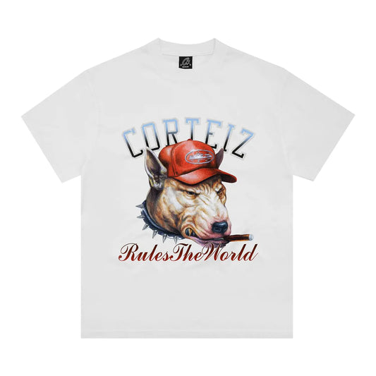 Corteiz Dog Pound Tee 'White'