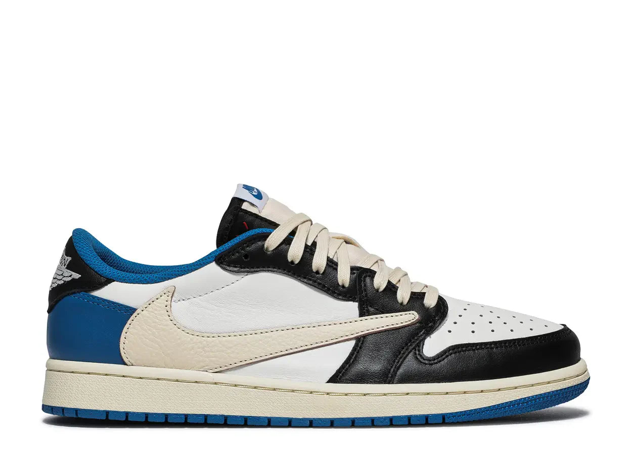 Travis Scott x Fragment Design x Air Jordan 1 Low 'Blue'