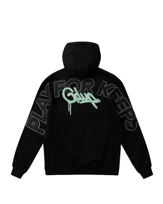 Geedup Play For Keeps Handstyle Hoodie 'Black Pastel Mint'