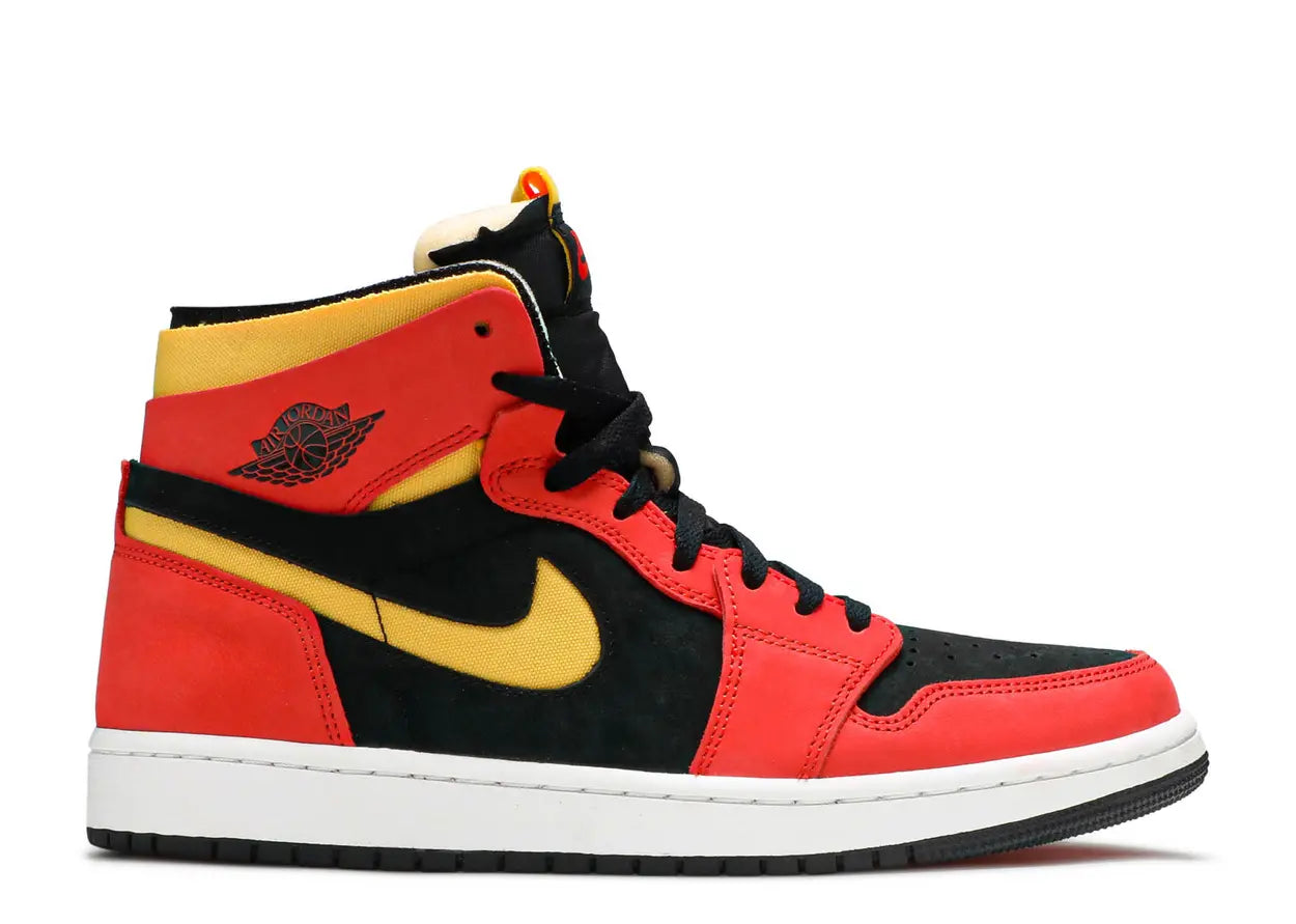 Air Jordan 1 High Zoom Air CMFT 'Black Chile Red'