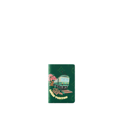 Louis Vuitton Pocket Organiser Monogram 'Green'