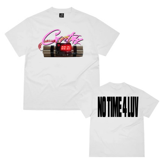 Corteiz No Time 4 Luv Tee 'White'