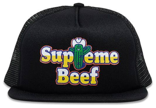 Supreme Beef Mesh Back 5 Panel 'Black'