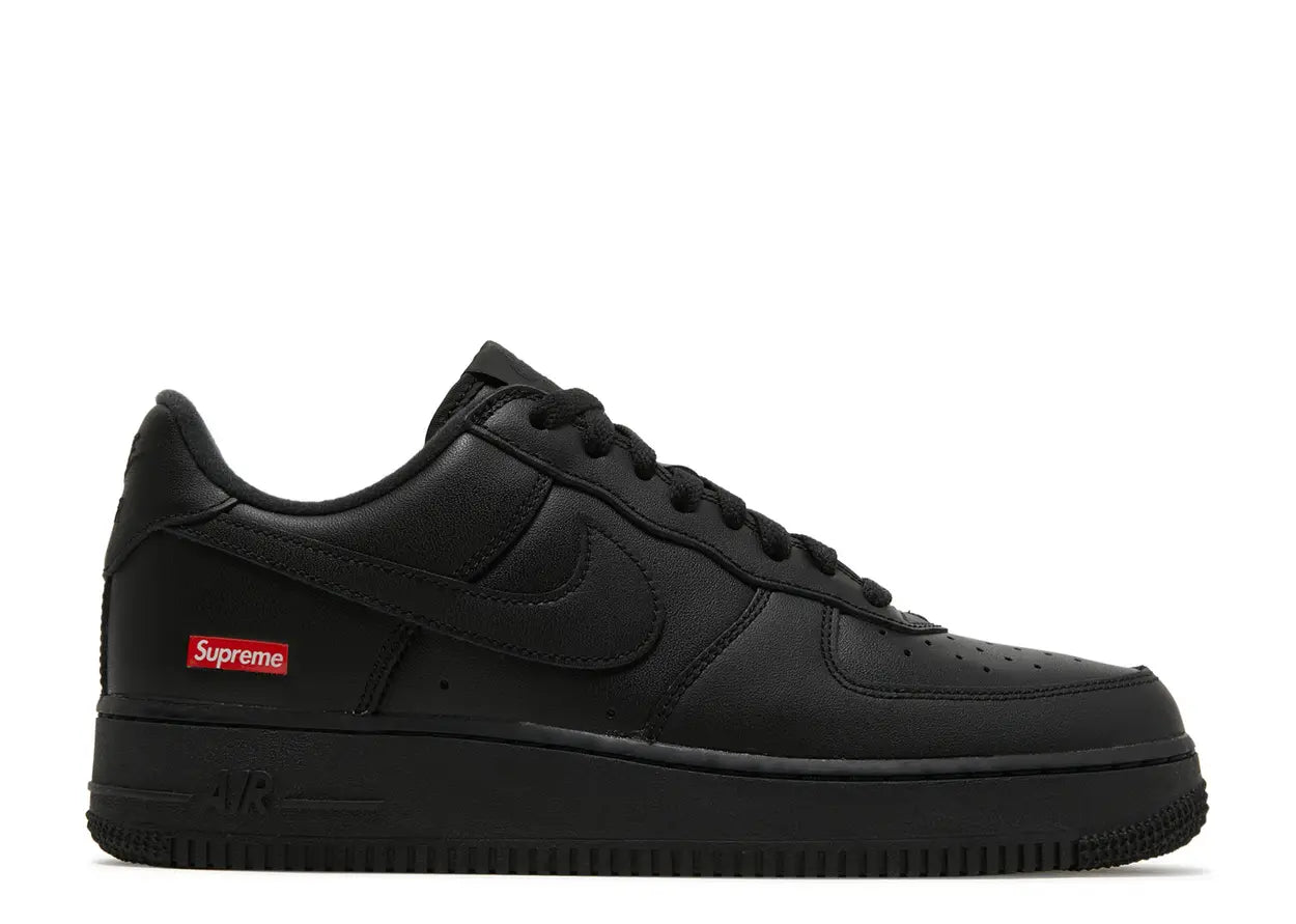 Supreme x Air Force 1 Low Box Logo 'Black'