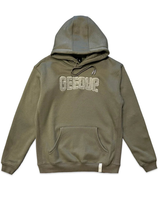 Geedup Play For Keeps Hoodie 'Olive Grey'