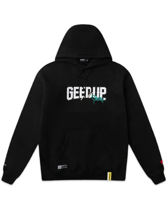 Geedup x Foot Locker Play For Keeps Hoodie 'Black Turbo Green White'