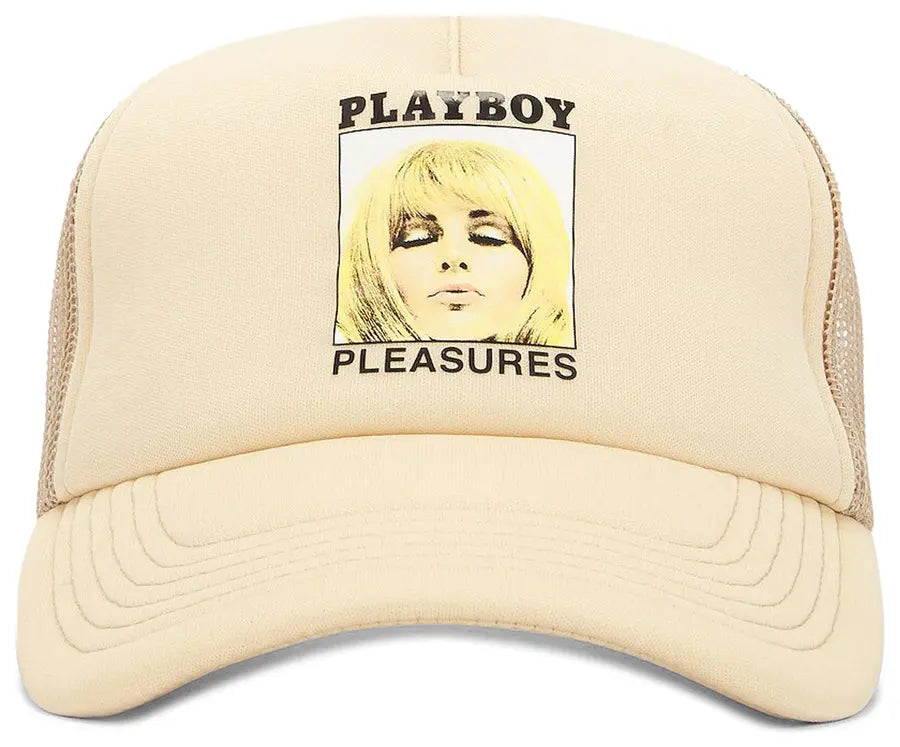 Pleasures x Playboy Magazine Trucker Hat 'Tan'